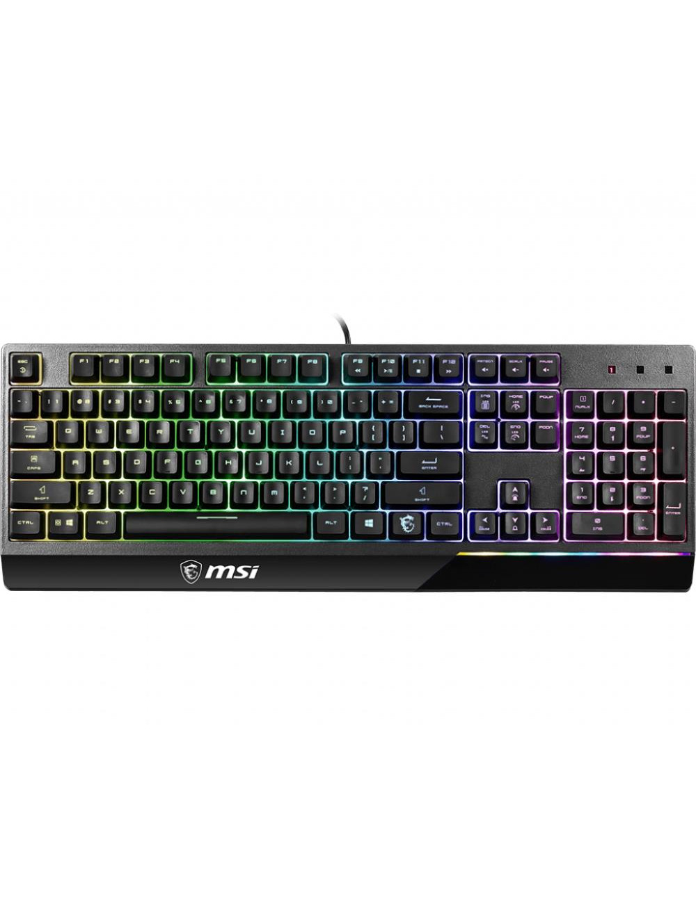 KEYBOARD GAMING BLACK ENG/VIGOR GK30 US MSI