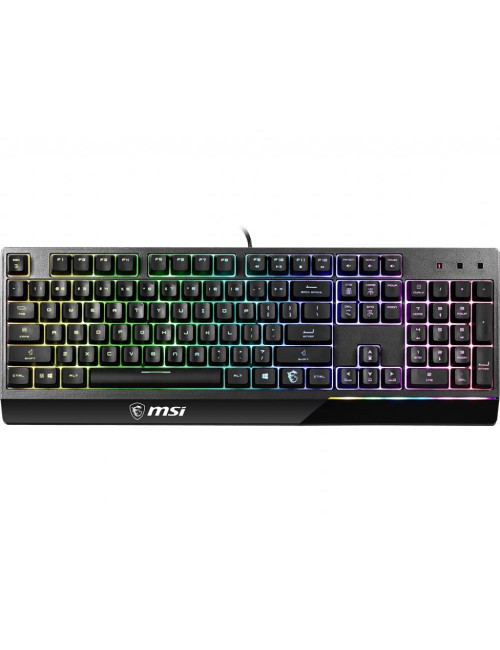 KEYBOARD GAMING BLACK ENG/VIGOR GK30 US MSI