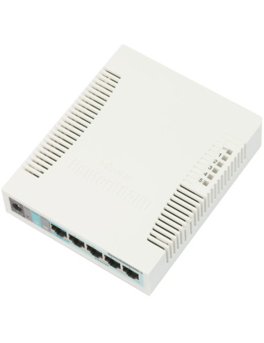 MikroTik Switch RB260GS 10/100/1000 Mbit/s, Ethernet LAN (RJ-45) ports 5, SFP ports quantity 1, Desktop, POE-in