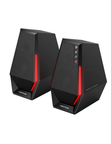 Edifier Gaming Stereo Speaker G1500 Bluetooth/USB/3.5mm AUX, Bluetooth version 5.3, Wireless/Wired, Black