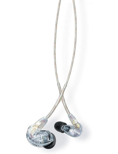 Shure SE215 Earphone, Clear