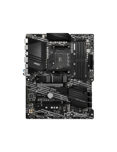 MSI B550-A PRO Processor family AMD, Processor socket AM4, DDR4 DIMM, Memory slots 4, Supported hard disk drive interfaces SATA,