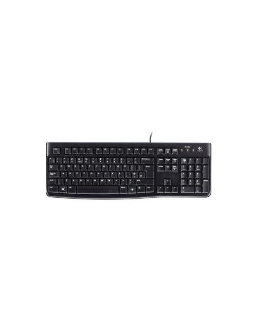 Logitech K120 Standard, Wired, EN/LT, 1.5 m, USB Port, Black, Lithuanian, 55 g