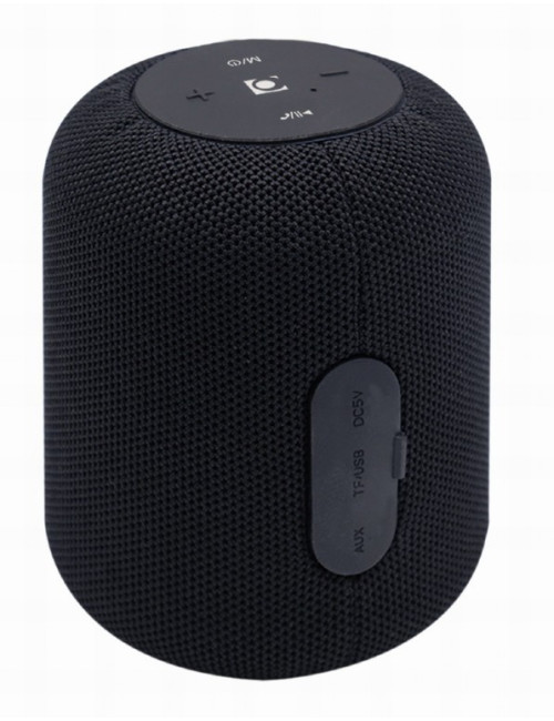 Gembird SPK-BT-15-BK Portable Bluetooth speaker, Wireless, 5 W, 1200 mAh, Black