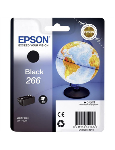 Epson 266 BK Ink Cartridge Ink, Black