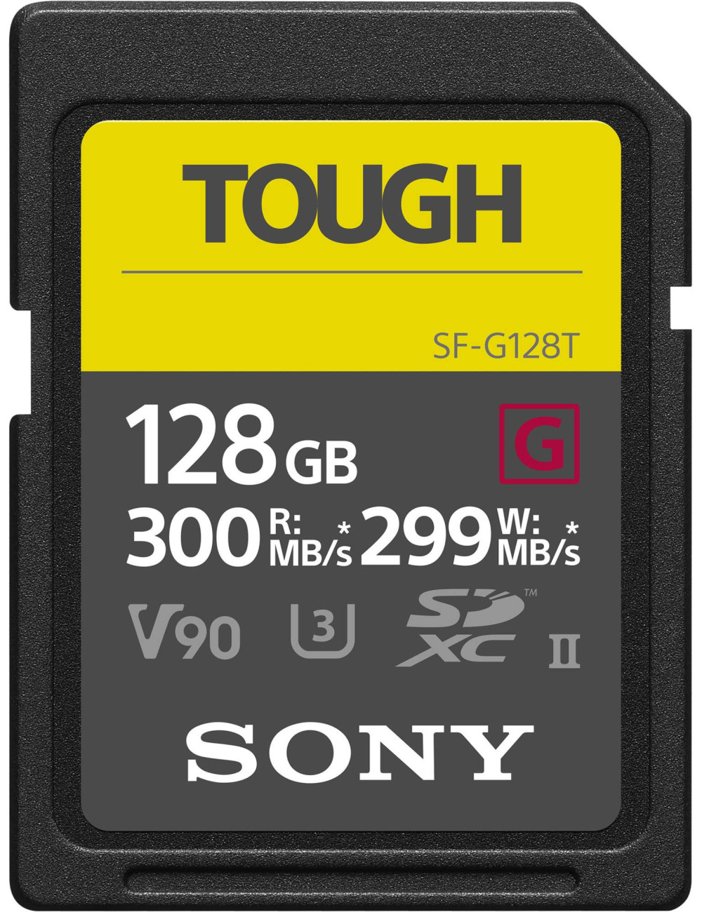 Sony Tough Memory Card UHS-II 128 GB, SDXC, Flash memory class 10