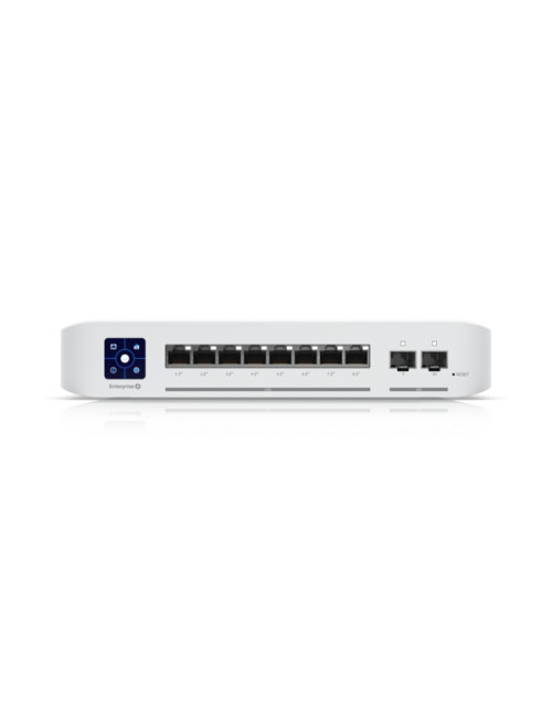 Ubiquiti Switch Enterprise 8 PoE USW-Enterprise-8-PoE PoE Switches, Polycarbonate, 1 Gbps (RJ-45) ports quantity SMB Layer 3* Po