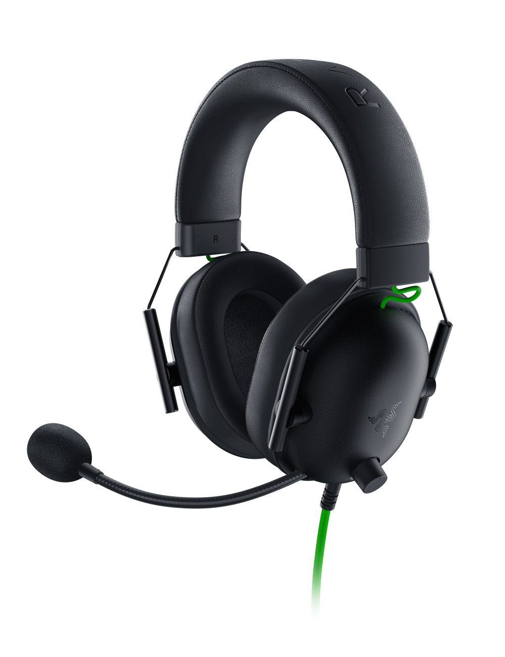 Razer Esports Headset BlackShark V2 X Wired, Over-ear, Microphone, Black, 3.5 mm, Noice canceling, Black