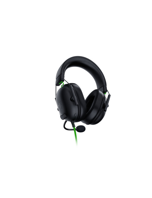 Razer Esports Headset BlackShark V2 X Wired, Over-ear, Microphone, Black, 3.5 mm, Noice canceling, Black