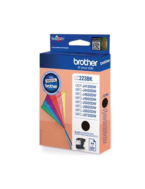 Brother LC-223BK Ink Cartridge, Black