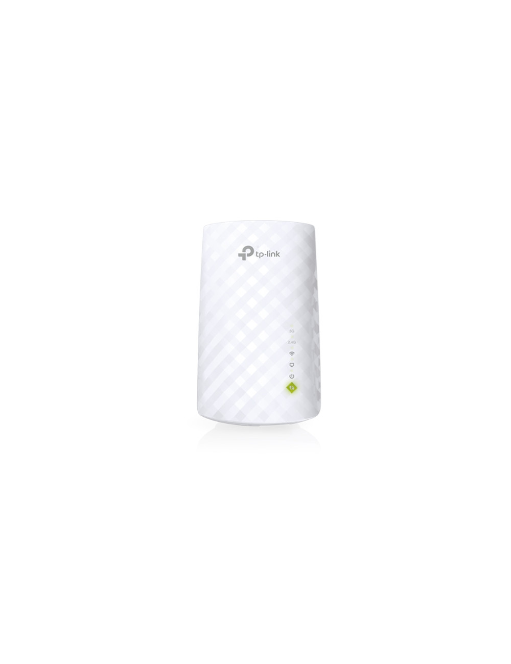 TP-LINK Extender RE200 802.11ac, 2.4GHz/5GHz, 300+433 Mbit/s, 10/100 Mbit/s, Ethernet LAN (RJ-45) ports 1, Antenna type 3xIntern