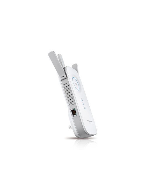 TP-LINK Extender RE450 802.11ac, 2.4GHz/5GHz, 450+1300 Mbit/s, 10/100/1000 Mbit/s, Ethernet LAN (RJ-45) ports 1, Antenna type 3x