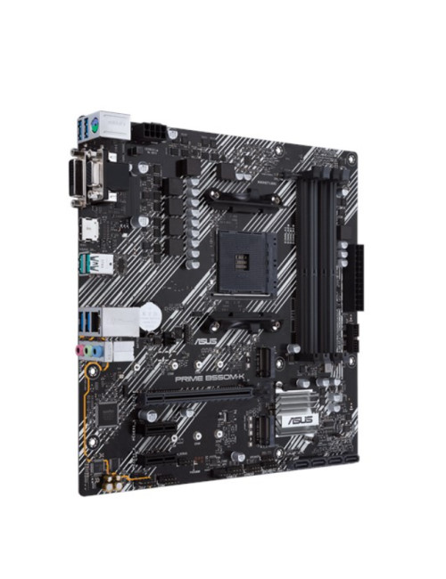 Asus PRIME B550M-K Memory slots 4, Processor family AMD, Micro ATX, DDR4, Processor socket AM4, Chipset AMD B