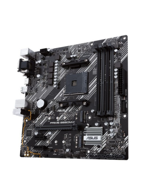 Asus PRIME B550M-K Memory slots 4, Processor family AMD, Micro ATX, DDR4, Processor socket AM4, Chipset AMD B