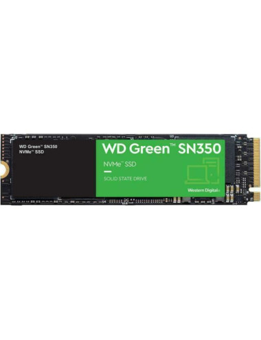 SSD|WESTERN DIGITAL|Green|1TB|M.2|PCIE|NVMe|QLC|Write speed 2500 MBytes/sec|Read speed 3200 MBytes/sec|WDS100T3G0C