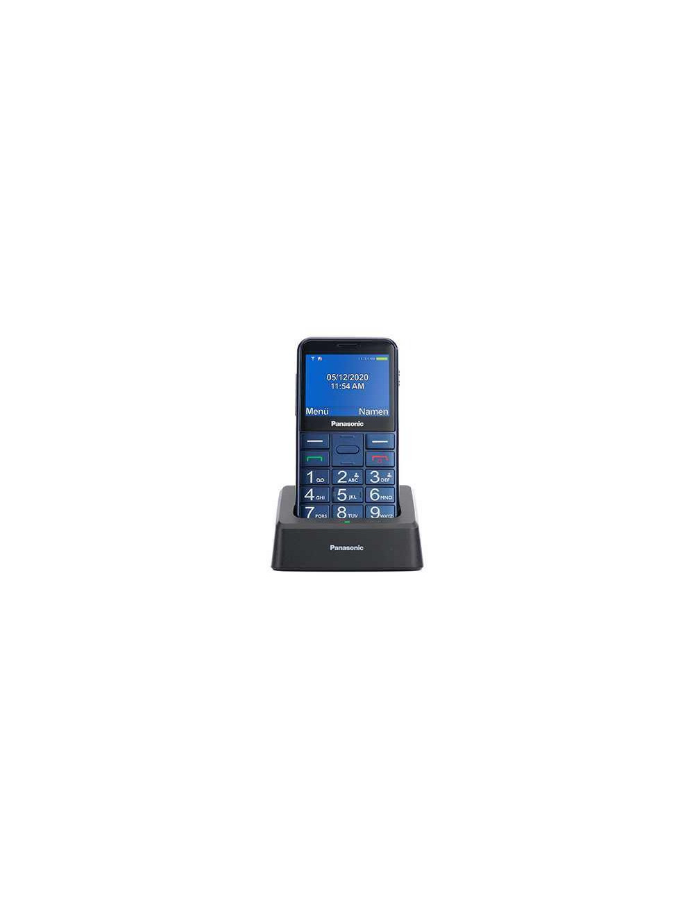 Panasonic KX-TU155EXBN Blue, 2.4 ", TFT-LCD, microSD/microSDHC MB, USB version micro USB, Built-in camera, Main camera 0.3 MP, 3