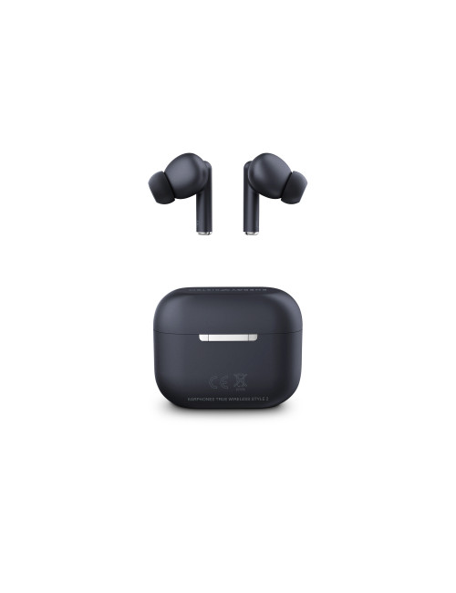 Energy Sistem Earphones True Wireless Style 2 Navy (True Wireless Stereo, BT 5.1, Deep Bass, Charging Case)