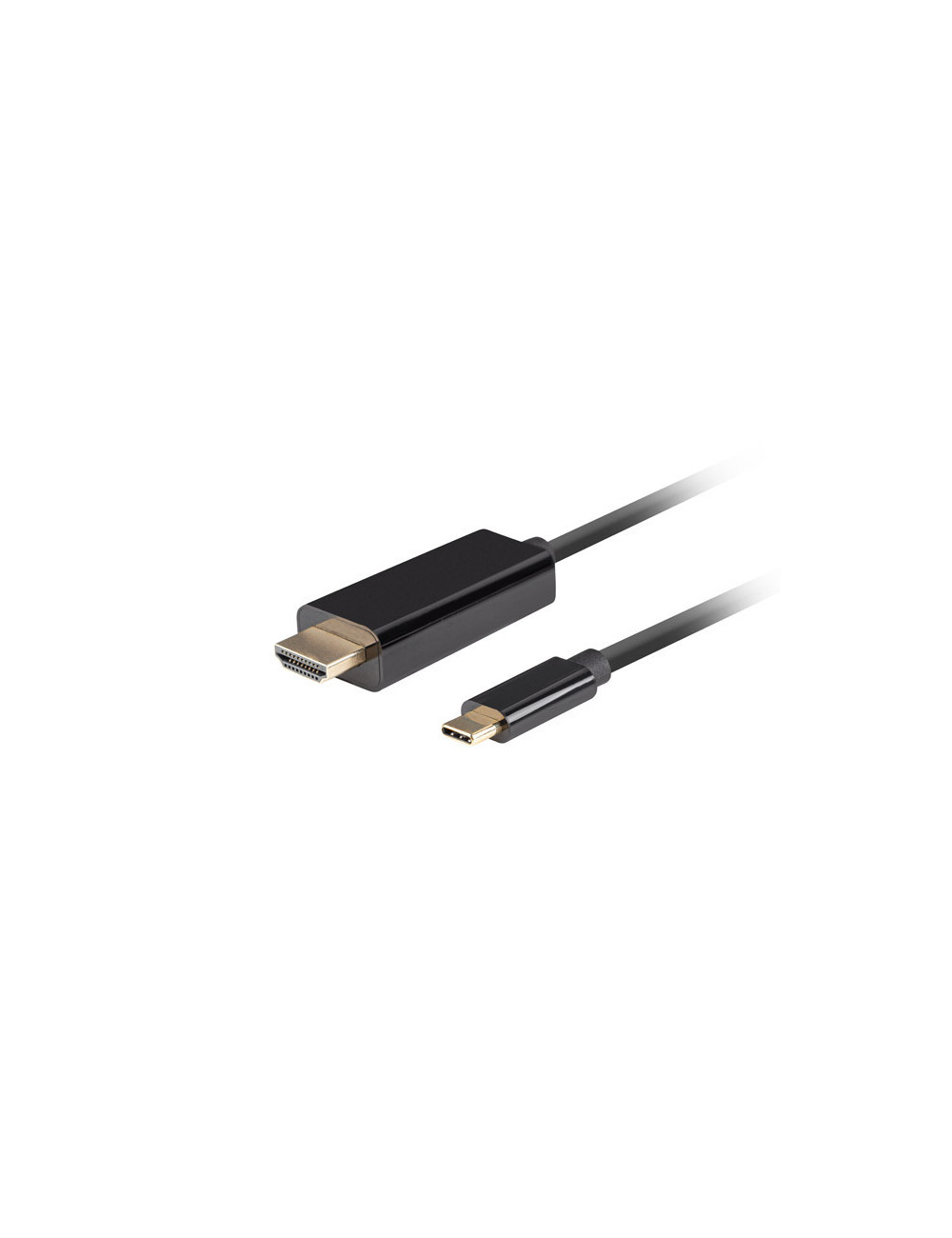 Lanberg USB-C to HDMI Cable, 0.5 m 4K/60Hz, Black