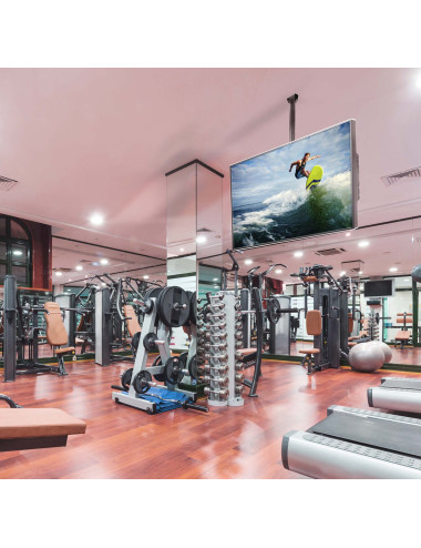 EDBAK Ceiling Mount With Height Adjustment Ceiling mount, CMS21, 40-75 ", Maximum weight (capacity) 60 kg, Black