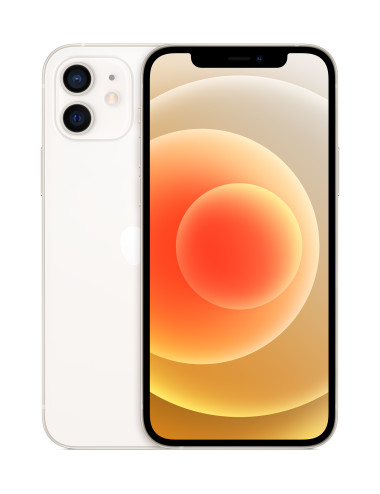 Apple iPhone 12 White, 6.1 ", XDR OLED, 2532 x 1170 pixels, Apple, A14 Bionic, Internal RAM 4 GB, 64 GB, Single SIM, Nano-SIM an