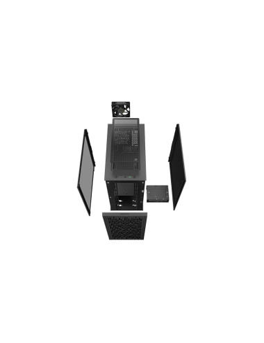Deepcool MATREXX 40 3FS Black, Micro ATX, 4, USB 3.0 x 1 USB 2.0 1 Audio x 1, ABS+SPCC+Tempered Glass, Pre-installed: Rear: 1 12