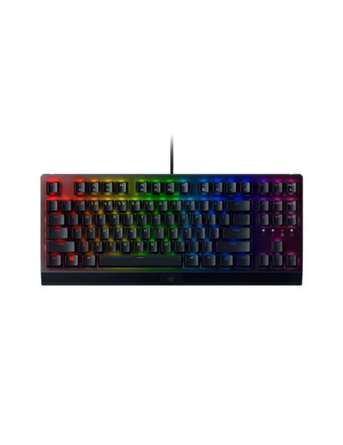 Razer BlackWidow V3, Gaming keyboard, RGB LED light, NORD, Black, Wired