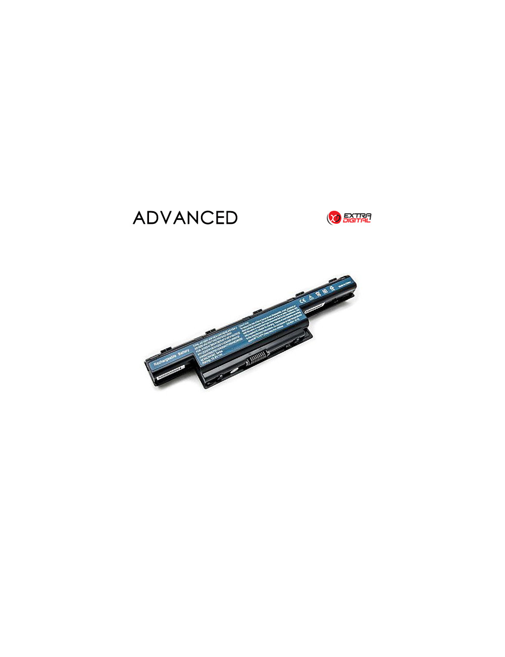 Nešiojamo kompiuterio baterija ACER AS10D31, 5200mAh, Extra Digital Advanced