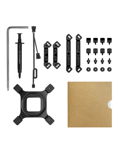 Deepcool AK620 Zero Dark, Intel, AMD, CPU Air Cooler