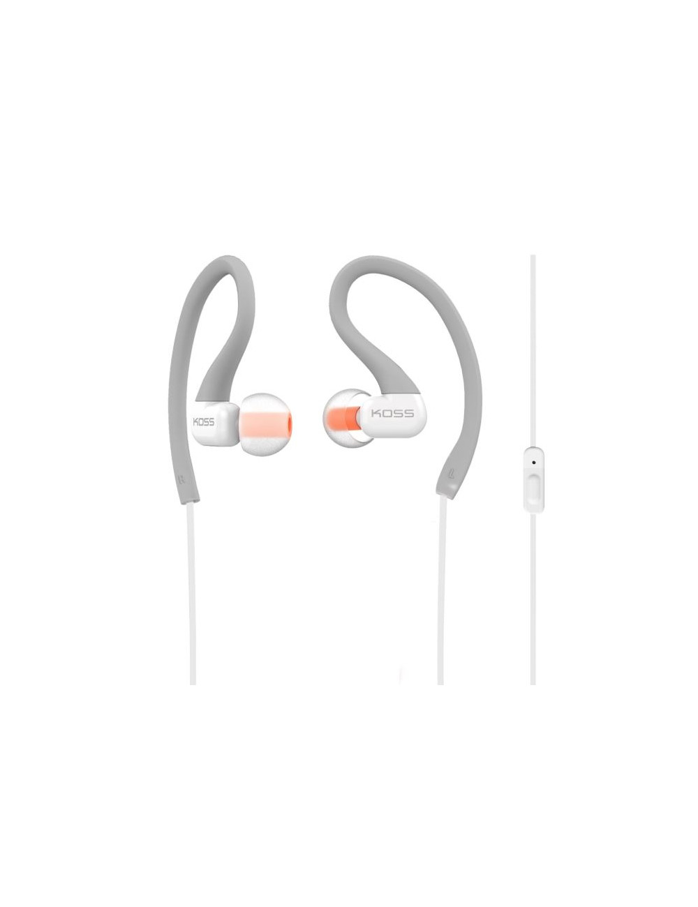 Koss Headphones KSC32iGRY Wired, In-ear, Microphone, 3.5 mm, Grey