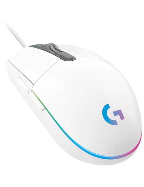 MOUSE USB OPTICAL G102 LIGHTSY/WHITE 910-005824 LOGITECH