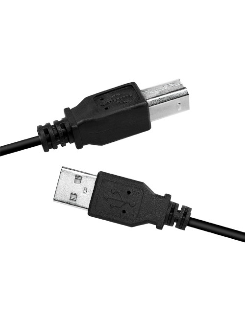 Logilink CU0007B USB 2.0 cable 2 m, USB 2.0 B (male), USB 2.0 A (male)