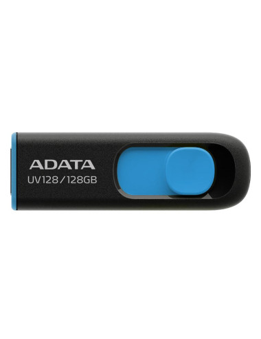 MEMORY DRIVE FLASH USB3 128GB/BLACK AUV128-128G-RBE ADATA