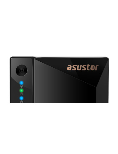 Asus AsusTor Tower NAS AS3302T Up to 2 HDD, Realtek RTD1296 Quad-Core, Processor frequency 1.4 GHz, 2 GB, DDR4, Black