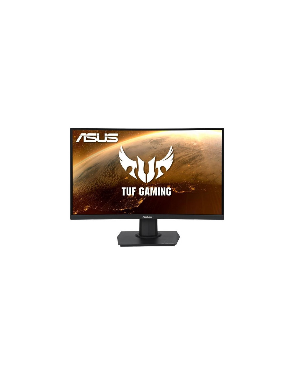 Asus TUF Gaming Curved VG24VQE 24 ", VA, FHD, 1920 x 1080 pixels, 16:9, 1 ms, 250 cd/m , Black, HDMI ports quantity 2 x HDMI 2.0