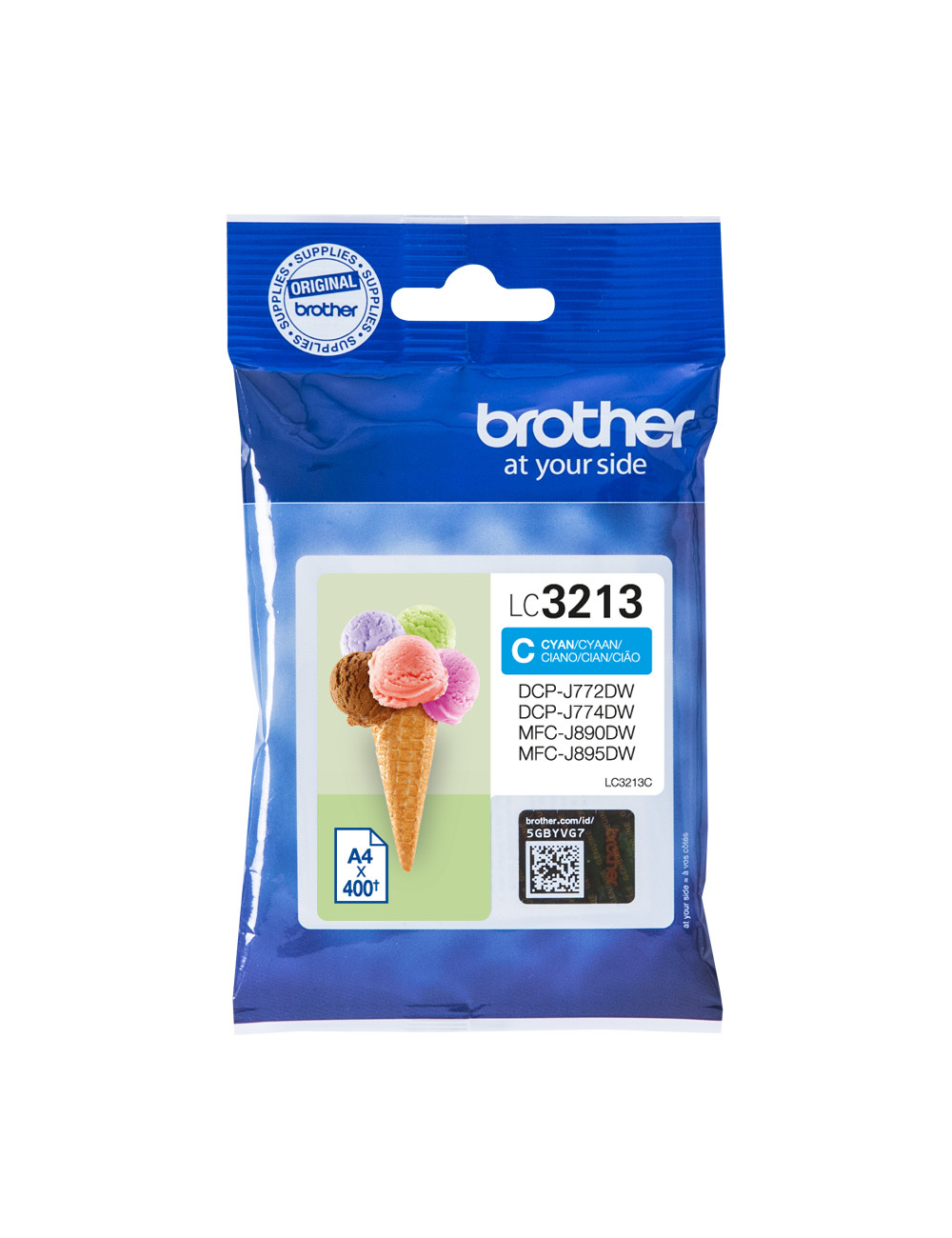 Brother LC3213C Ink Cartridge, Cyan