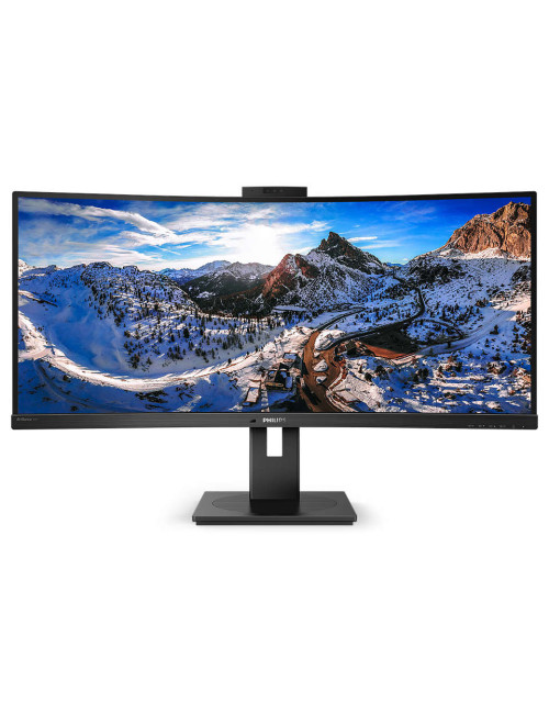 Philips Curved UltraWide 346P1CRH 34 ", VA, WQHD, 3440 x 1440, 21:9, 4 ms, 500 cd/m , Black