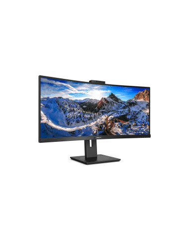 Philips Curved UltraWide 346P1CRH 34 ", VA, WQHD, 3440 x 1440, 21:9, 4 ms, 500 cd/m , Black