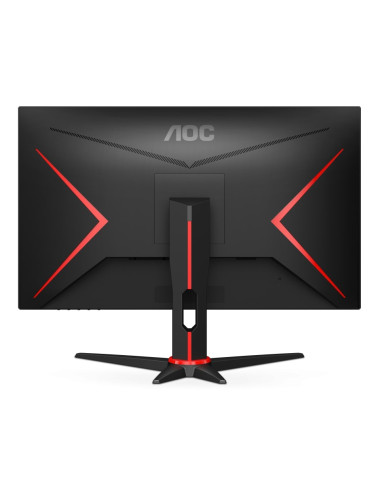 AOC Monitor Q27G2E/BK 27 ", VA, QHD, 2560 x 1440, 16:9, 1 ms, 250 cd/m , Black/Red, 155 Hz, HDMI ports quantity 2