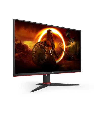 AOC Monitor Q27G2E/BK 27 ", VA, QHD, 2560 x 1440, 16:9, 1 ms, 250 cd/m , Black/Red, 155 Hz, HDMI ports quantity 2