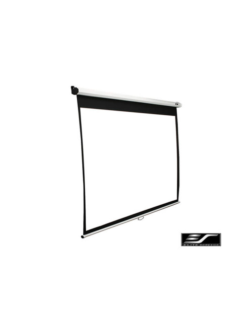 Elite Screens Manual Series M120XWV2 Diagonal 120 ", 4:3, Viewable screen width (W) 244 cm, White