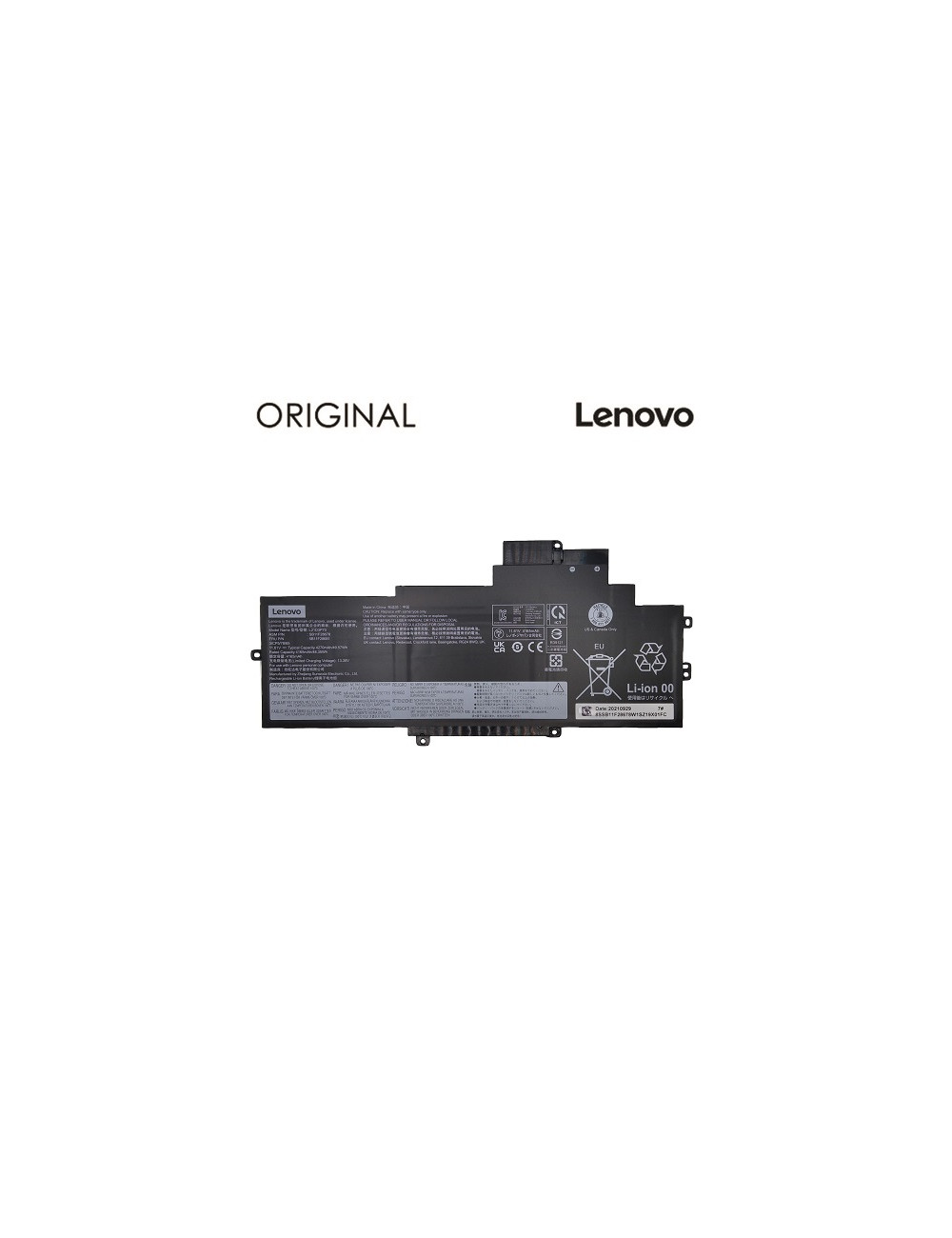 Notebook Battery LENOVO L21D3P70, 4270mAh, Original