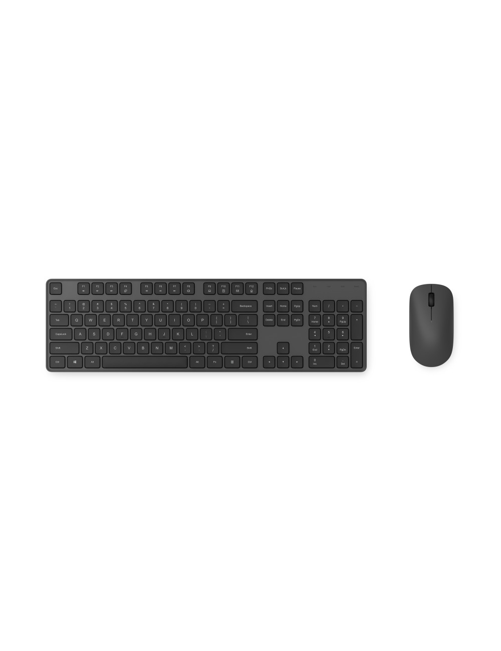 Xiaomi Keyboard and Mouse Keyboard and Mouse Set, Wireless, EN, Black