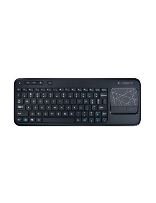 LOGITECH Wrls Touch Keyboard k400 black