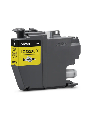 Brother LC422XLY Ink Cartridge, Yellow