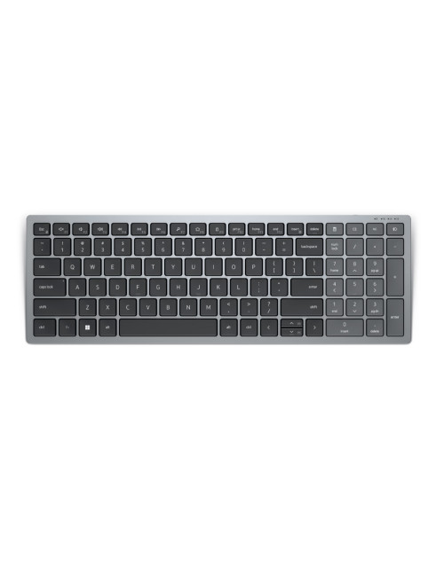 Dell Keyboard KB740 Wireless, US, 2.4 GHz, Bluetooth 5.0, Titan Gray