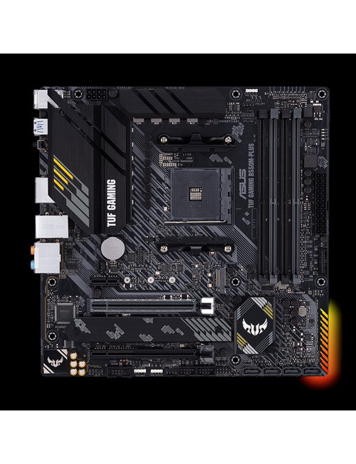 Asus TUF Gaming B550M-Plus Memory slots 4, Processor family AMD, Micro ATX, DDR4, Processor socket AM4, Chipset AMD B