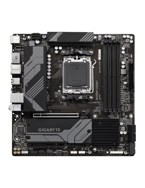 Gigabyte B650M DS3H 1.0 M/B Processor family AMD, Processor socket AM5, DDR5 DIMM, Memory slots 4, Supported hard disk drive int