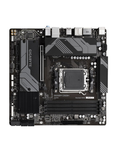 Gigabyte B650M DS3H 1.0 M/B Processor family AMD, Processor socket AM5, DDR5 DIMM, Memory slots 4, Supported hard disk drive int