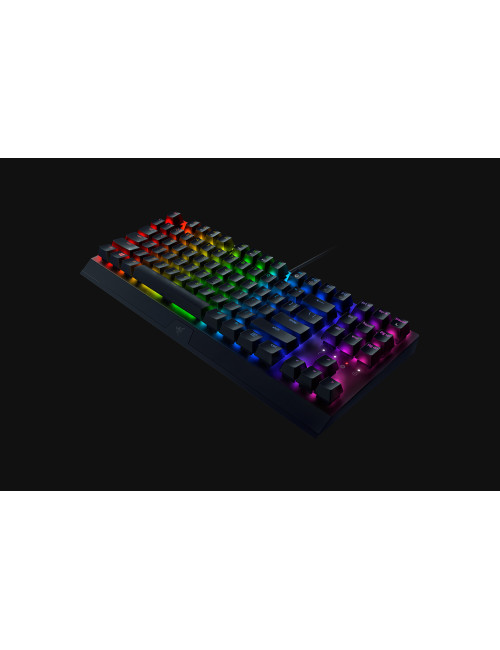 Razer BlackWidow V3 Tenkeyless Gaming keyboard, RGB LED light, RU, Black, Wired