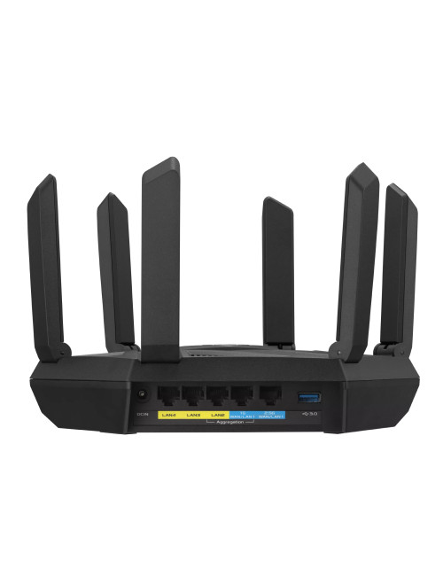 Asus Wifi 6 802.11ax Tri-band Gigabit Gaming Router RT-AXE7800 802.11ax, 10/100/1000 Mbit/s, Ethernet LAN (RJ-45) ports 4, Anten